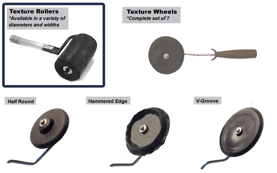 Texture Wheels and Rollers